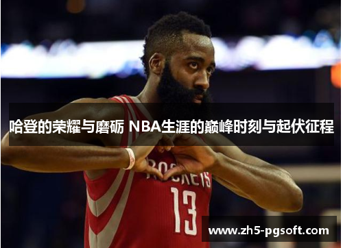 哈登的荣耀与磨砺 NBA生涯的巅峰时刻与起伏征程