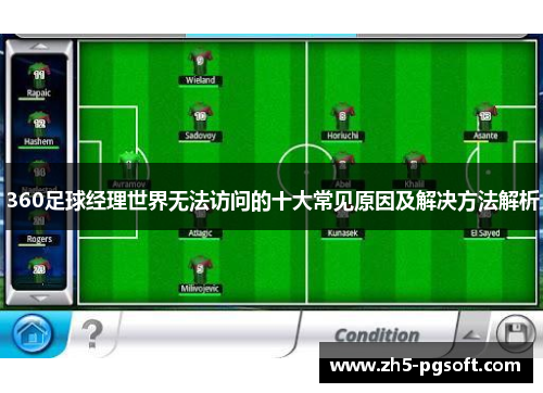 360足球经理世界无法访问的十大常见原因及解决方法解析 360足球经理世界无法访问的十大常见原因及解决方法解析
